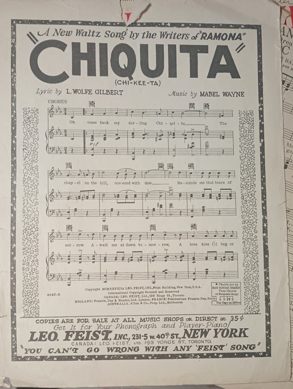 Various Sheet Music Covvers And Music For Mia To Look At - Picture 8 of 15